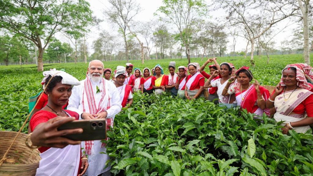 PM Modi pledges a Uniform Civil Code in Assam ahead of the 2026 Assembly elections.