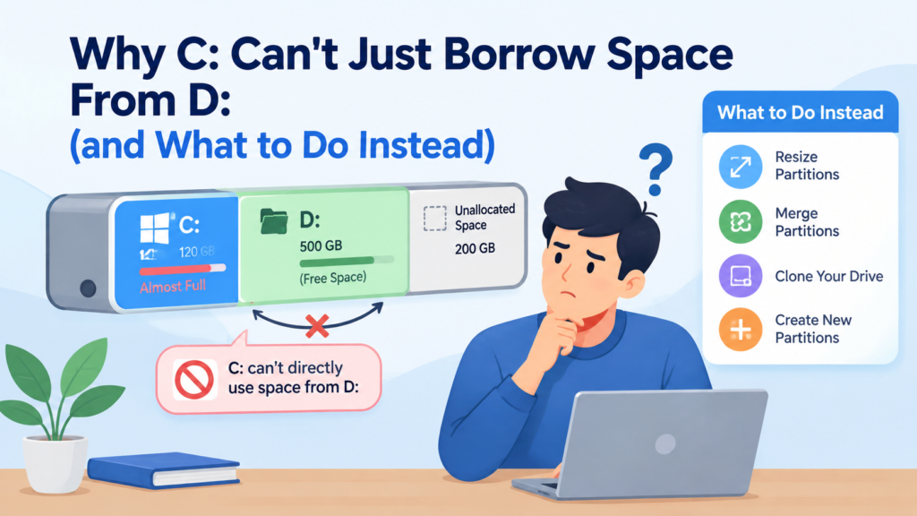 Why C: Can’t Just Borrow Space From D: (and What to Do Instead)